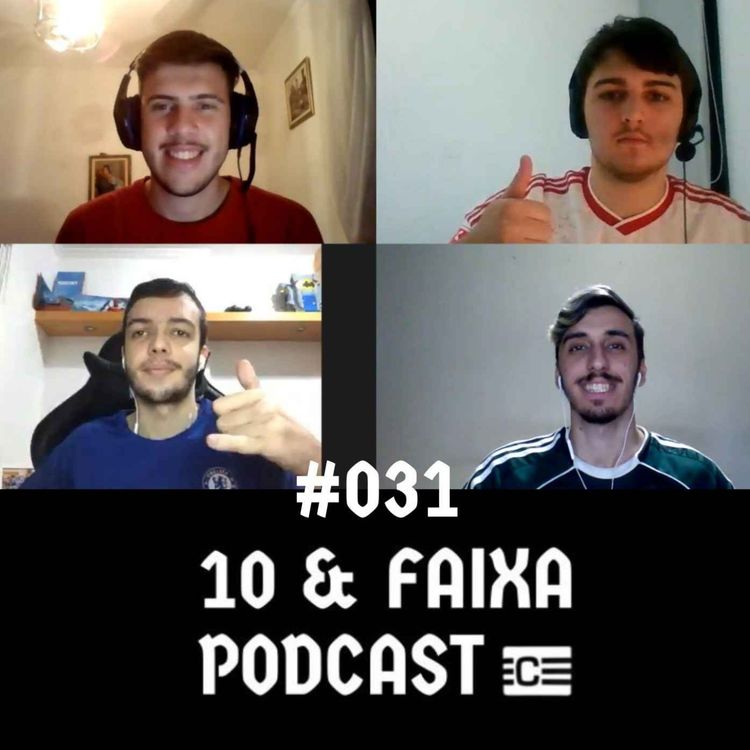 cover art for 10 & Faixa Podcast #031 - Mercado da Bola, CR7 no United, Messi estreia no PSG e Goleada na Vila