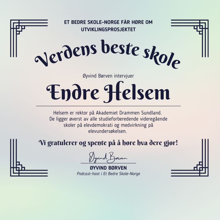 cover art for Verdens Beste Skole?