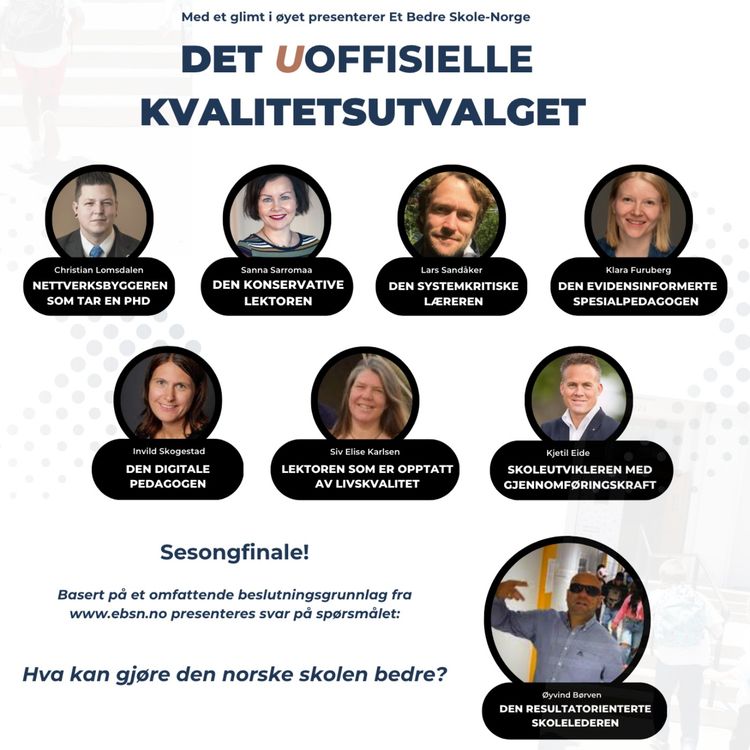 cover art for Det Uoffisielle Kvalitetsutvalget med Christian Lomsdalen, Sanna Sarromaa, Lars Sandaker, Klara Furuberg, Ingvild Skogestad, Siv Elise Karlsen og Kjetil Eide
