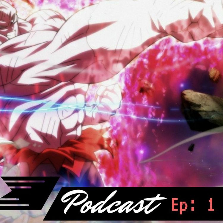 cover art for Episode 1 |  "Jiren VS Goku"