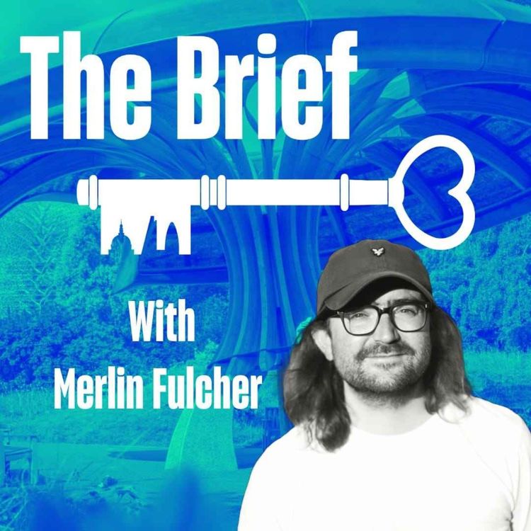 cover art for Kew's Carbon Garden, Selkirk's Brutalist Gem & Relief for Bexhill's De La Warr Pavillion 