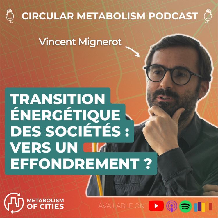 cover art for Transition énergétique des sociétés : Vers un Effondrement  (Interview avec Vincent Mignerot) - Circular Metabolism Podcast ep.46