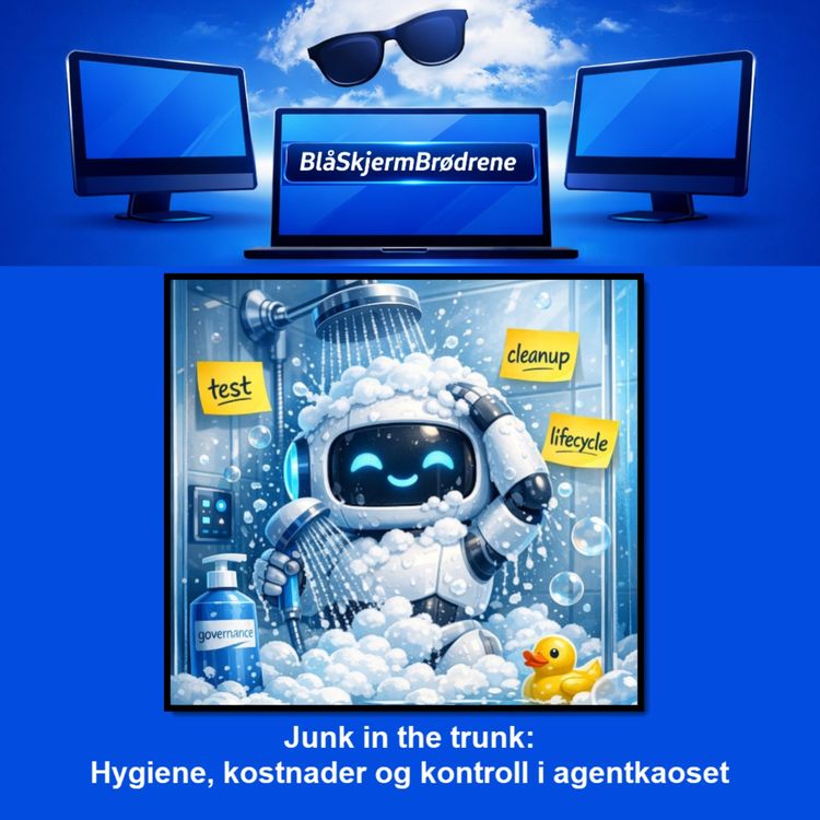 cover art for #26-08 Junk in the trunk: Hygiene, kostnader og kontroll i agentkaoset
