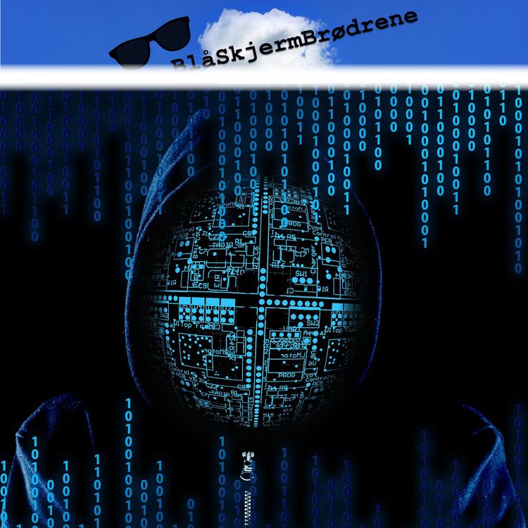 cover art for #21-06 BlåSkjerm Brødrene snakker om Identitet