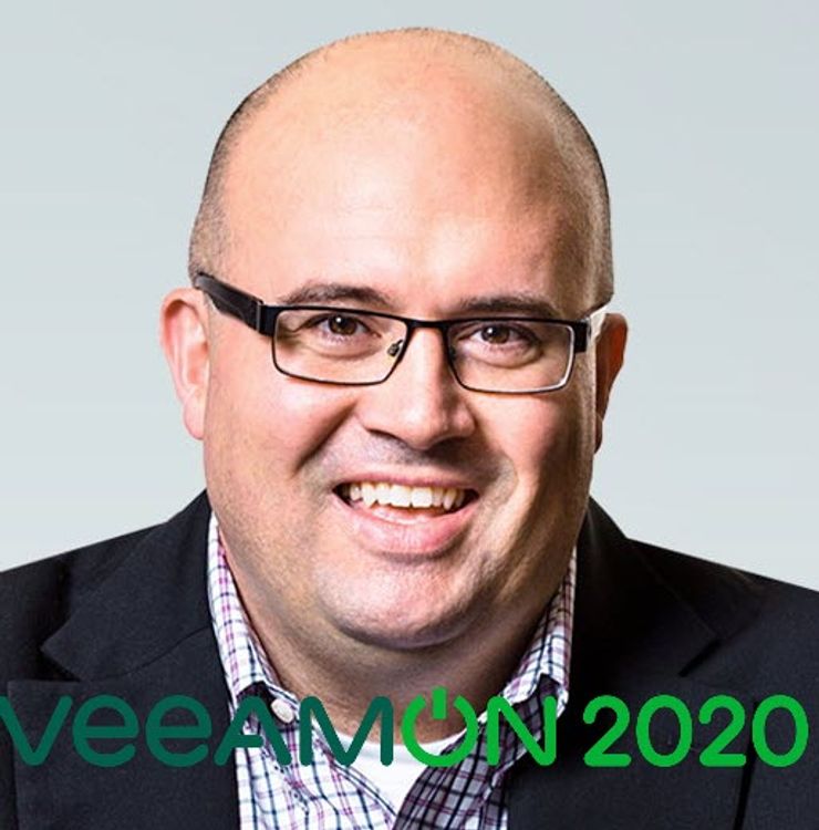 cover art for #20-02 English special: Cloud and backup with Rick Vanover from Veeam