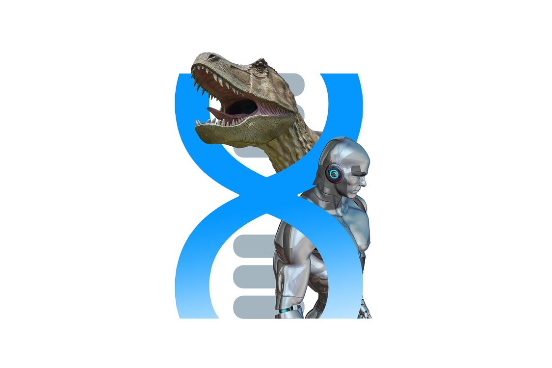 cover art for Dinosaurer i den moderne IT verden