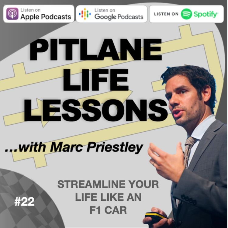 cover art for EP22 - Streamline Your Life Like An F1 Car