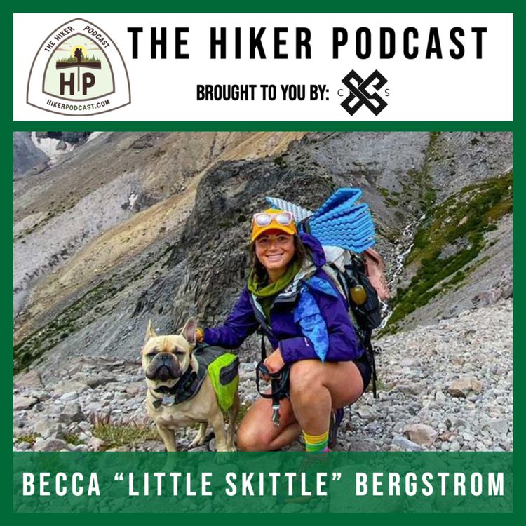 cover art for Becca “Little Skittle” Bergstrom | The Hiker Podcast S2E3