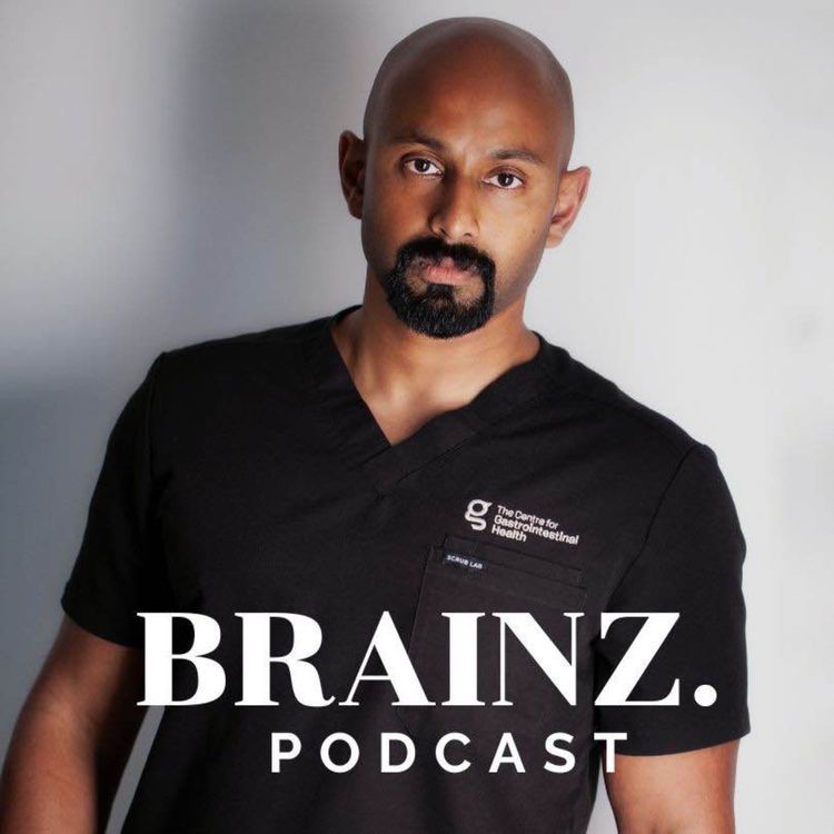 cover art for Why The First Brain Is Actually In The Gut - Brainz Magazine Exclusive Interview With Dr. Pran Yoganathan