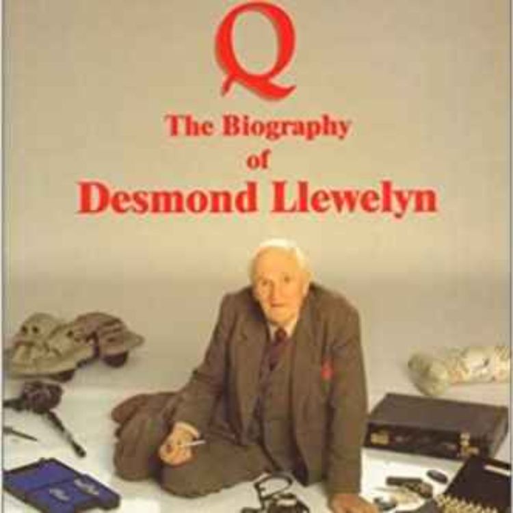 cover art for DESMOND LLEWELYN, who played Q in 17 Bond films, interview