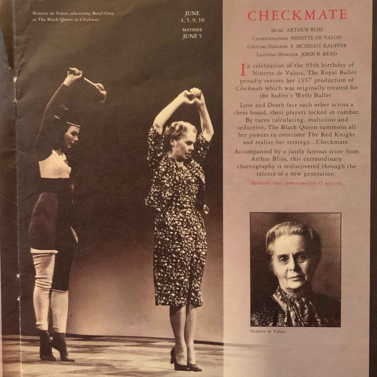 cover art for DAME NINETTE DE VALOIS interview