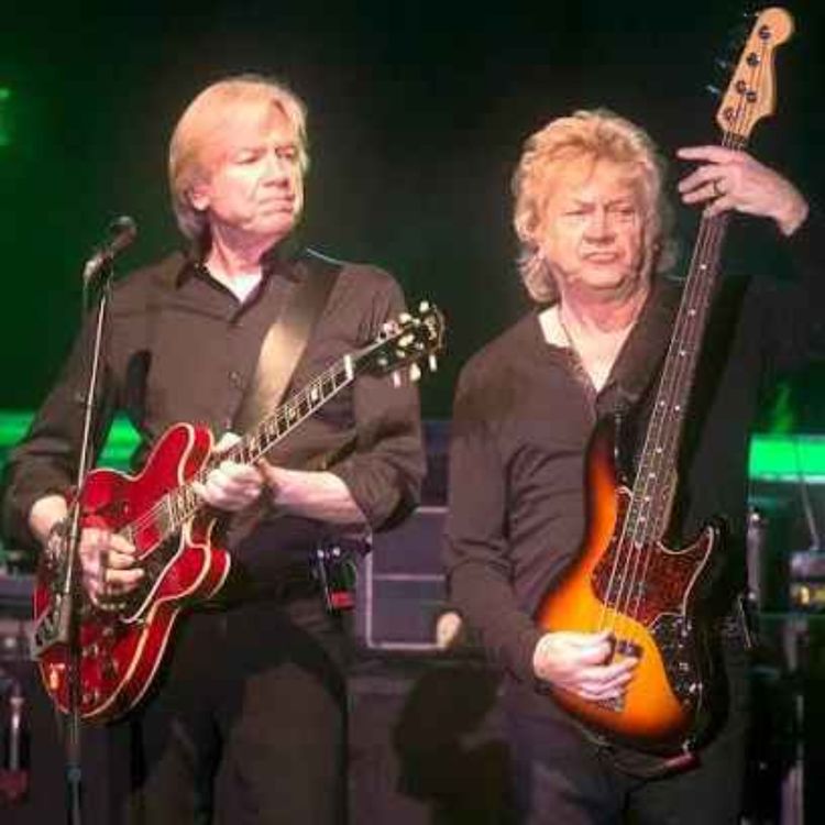 cover art for JUSTIN HAYWARD & JOHN LODGE of THE MOODY BLUES interviews