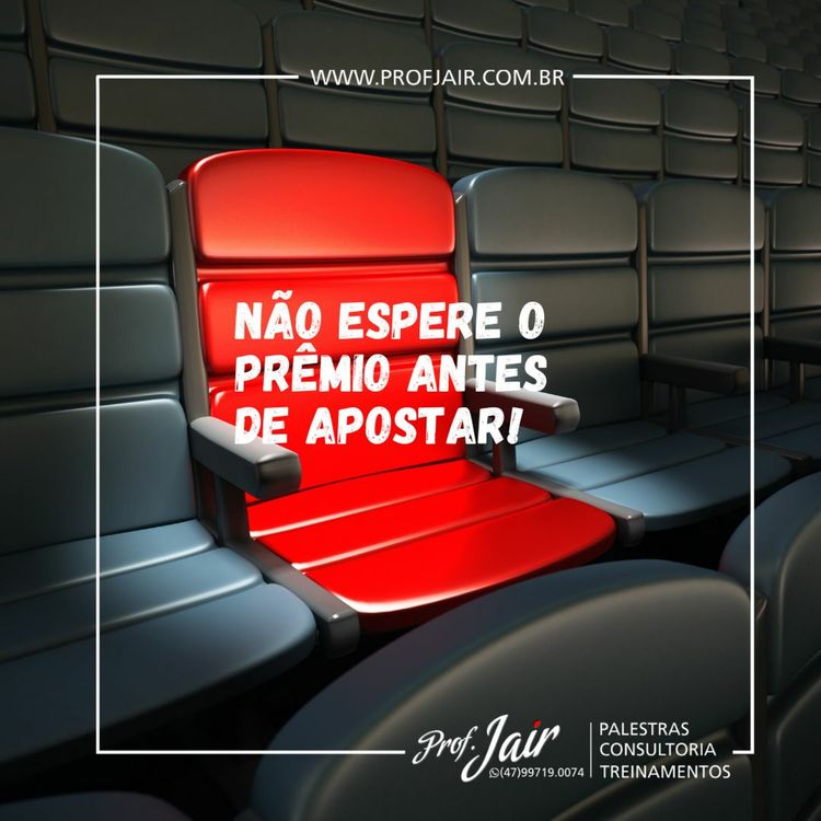 cover art for 18.02 - ProfJair - Não Espere O Prêmio Antes De Apostar