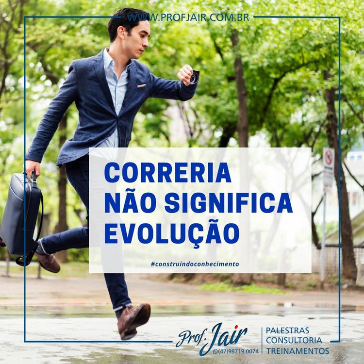 cover art for 07.01-ProfJair- Correria Não Significa Evolução