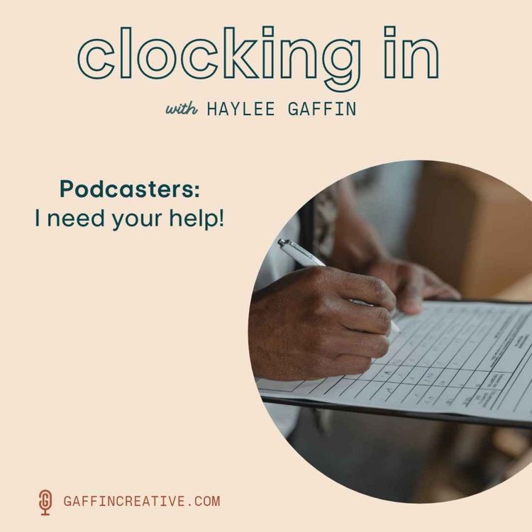 cover art for Podcasters: I need your help!