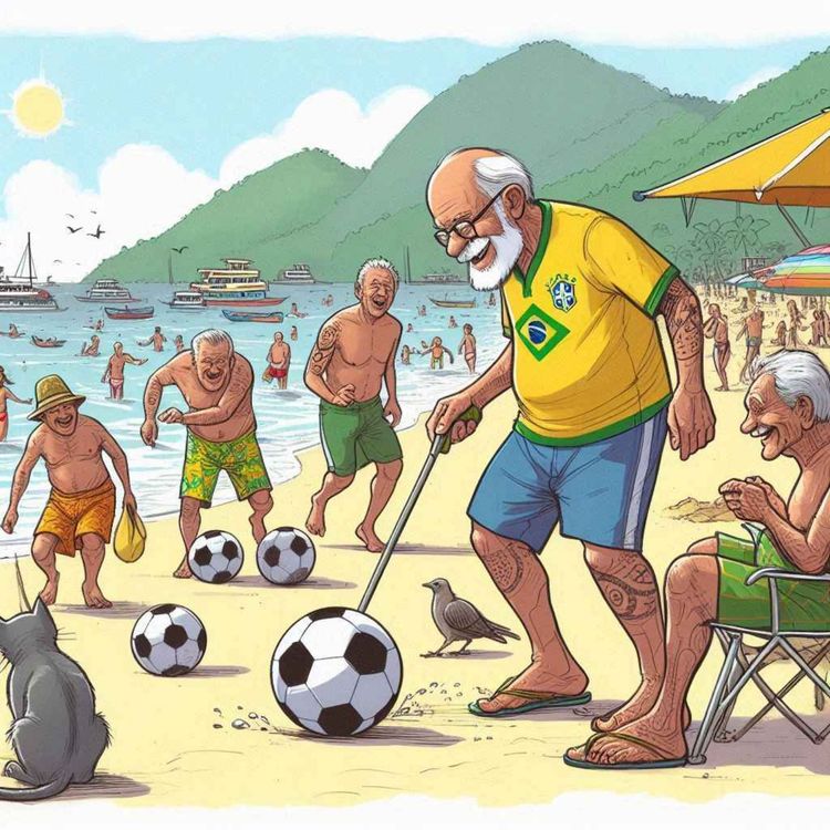 cover art for Gloverscast #375 - "I'm thinking of elderly Brazilians"