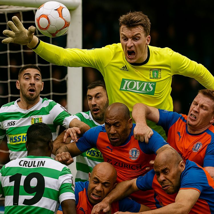 cover art for Gloverscast #436 - "Chaos in a bright yellow shirt"