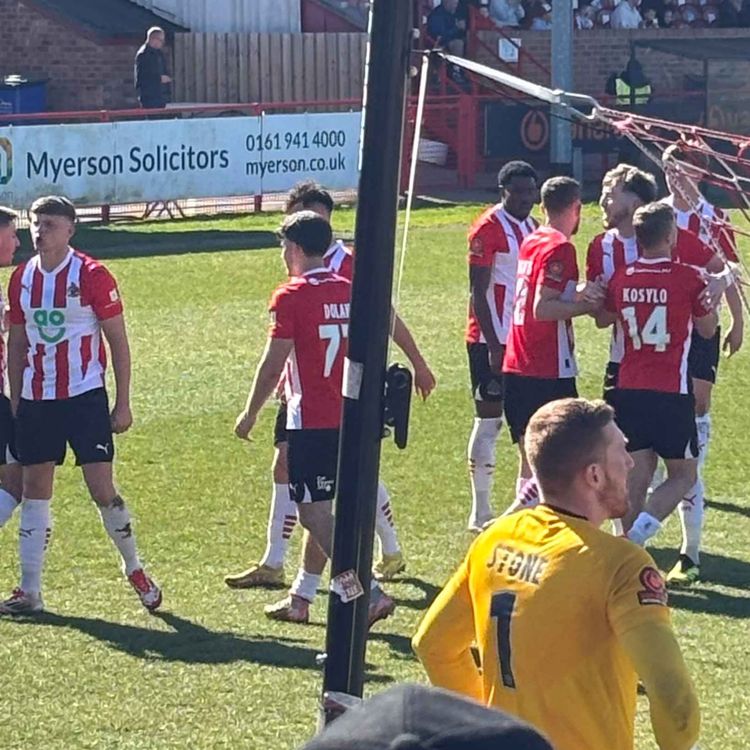 cover art for Foot in the opposition camp - Altrincham (Home)