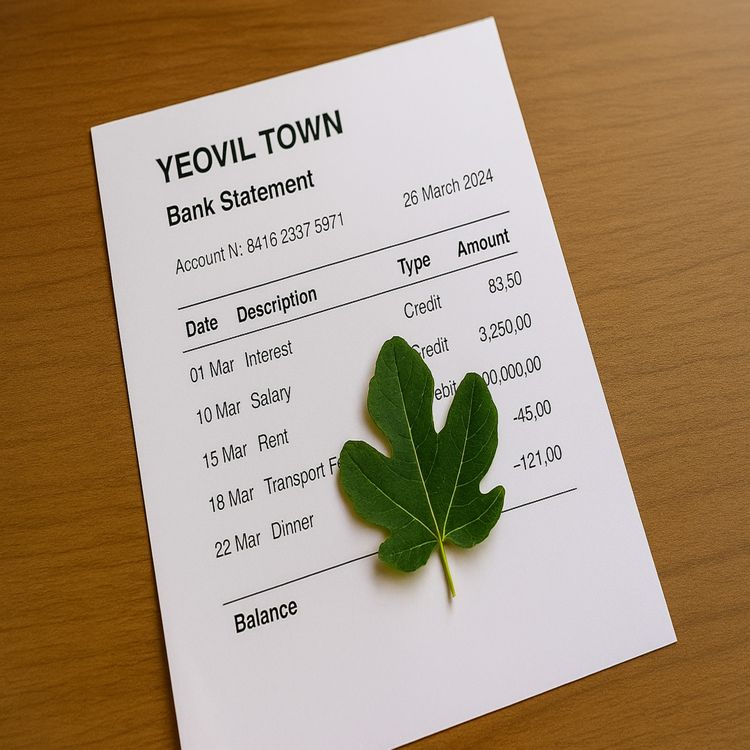 cover art for Gloverscast #448 - "A fig leaf of modesty on the bank balance"