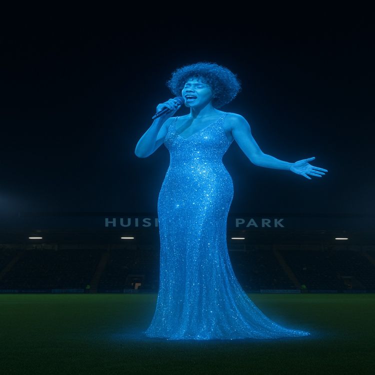 cover art for Gloverscast #451 - "She’s a damn good hologram in Vegas"