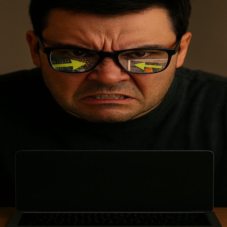 cover art for Gloverscast #461 - "Watching through angry eyes"