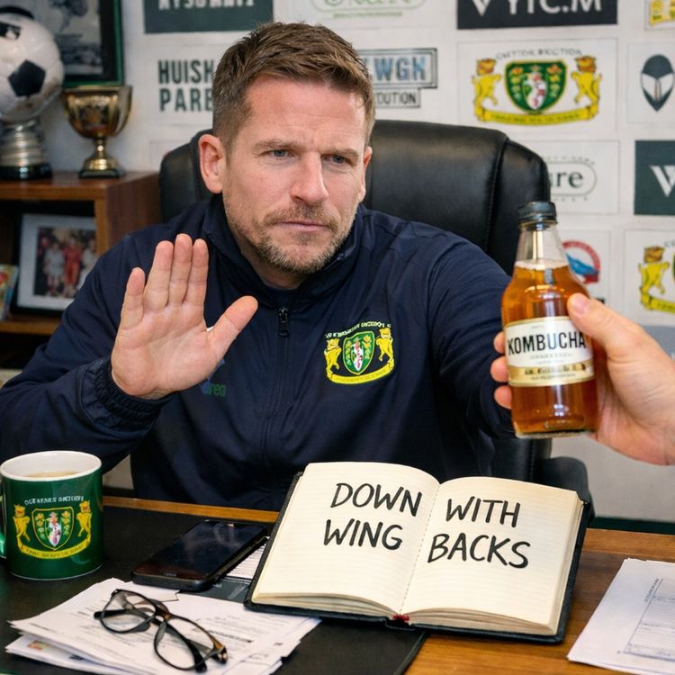 cover art for Gloverscast #471 - "None of this kombucha b*ll*cks"