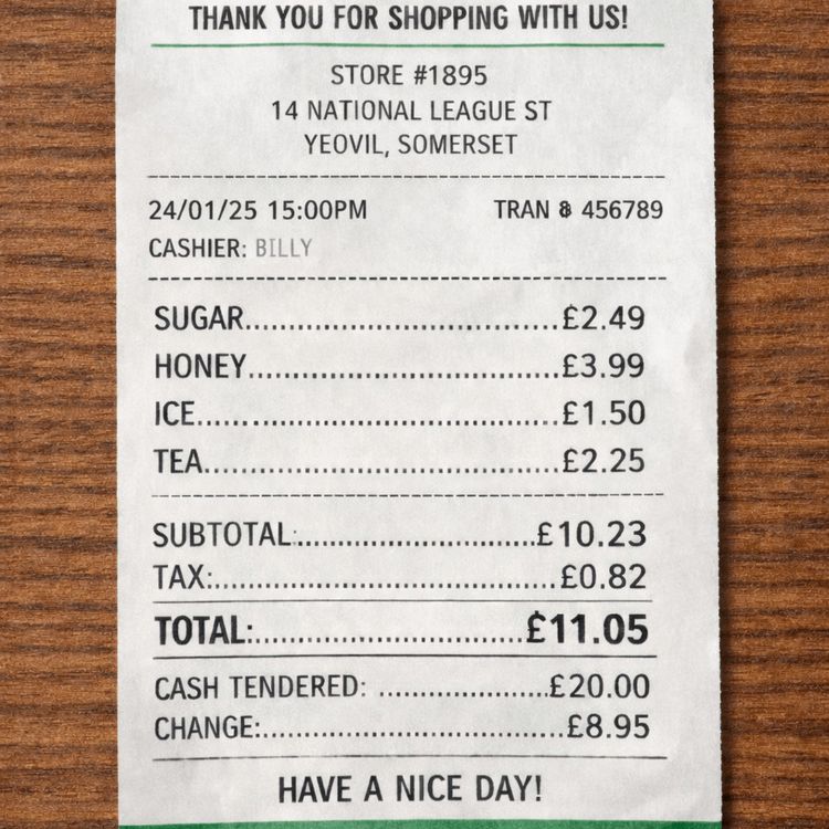 cover art for Gloverscast #476 - "Sugar, Honey, Ice, Tea"