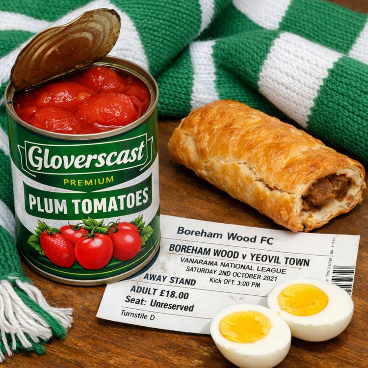 cover art for Gloverscast #481 - "Half a tin of tomatoes"