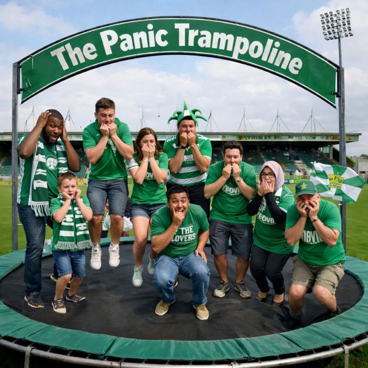 cover art for Gloverscast #484 - "The Panic Trampoline"