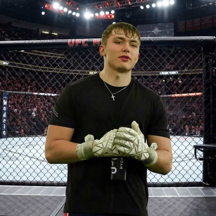 cover art for Gloverscast #507 - "We've got Brock Lesnar in goal"