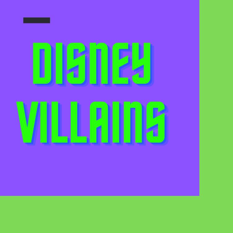 cover art for Disney Villains