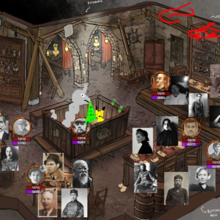 cover art for Campaña 001 - La Llamada de Cthulhu - Las Máscaras de Nyarlathotep - T04E12 – El Dragón sonriente