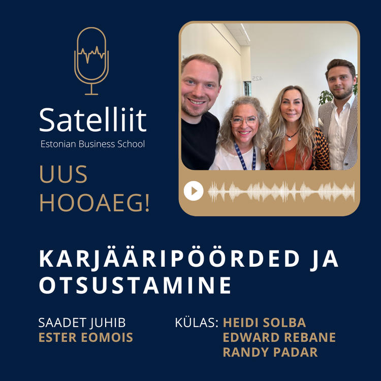 cover art for Satelliit #35  Karjääripöörded ja otsustamine  