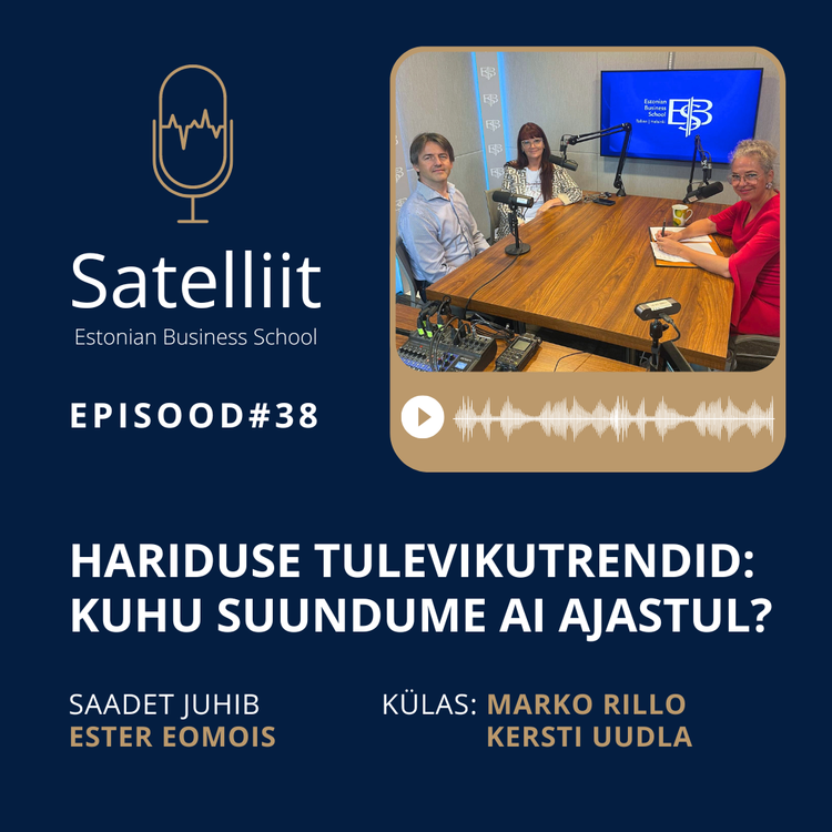 cover art for Satelliit #38 Hariduse tulevikutrendid: Kuhu suundume tehisintellekti ajastul?