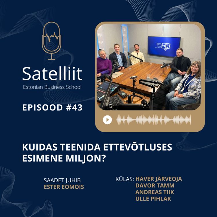 cover art for Satelliit #43 Kuidas teenida ettevõtluses esimene miljon