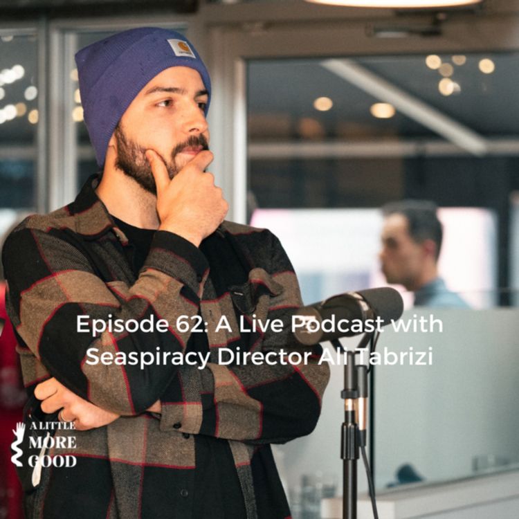 cover art for A Live Podcast with Seaspiracy director Ali Tabrizi 