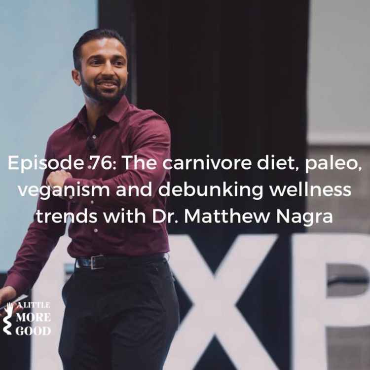 cover art for The Carnivore diet, Paleo, Veganism and debunking wellness trends with Dr. Matthew Nagra