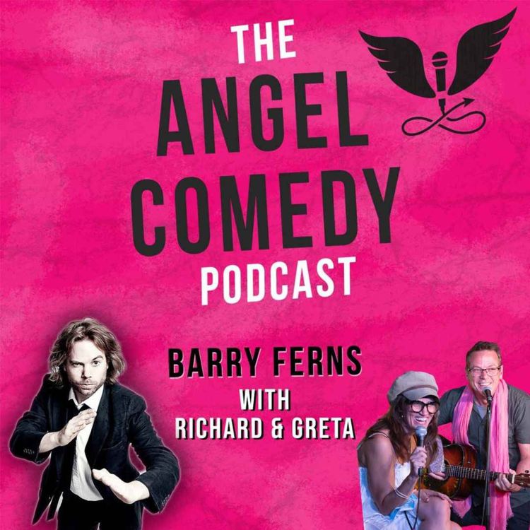 cover art for The Angel Comedy Podcast with Richard and Greta