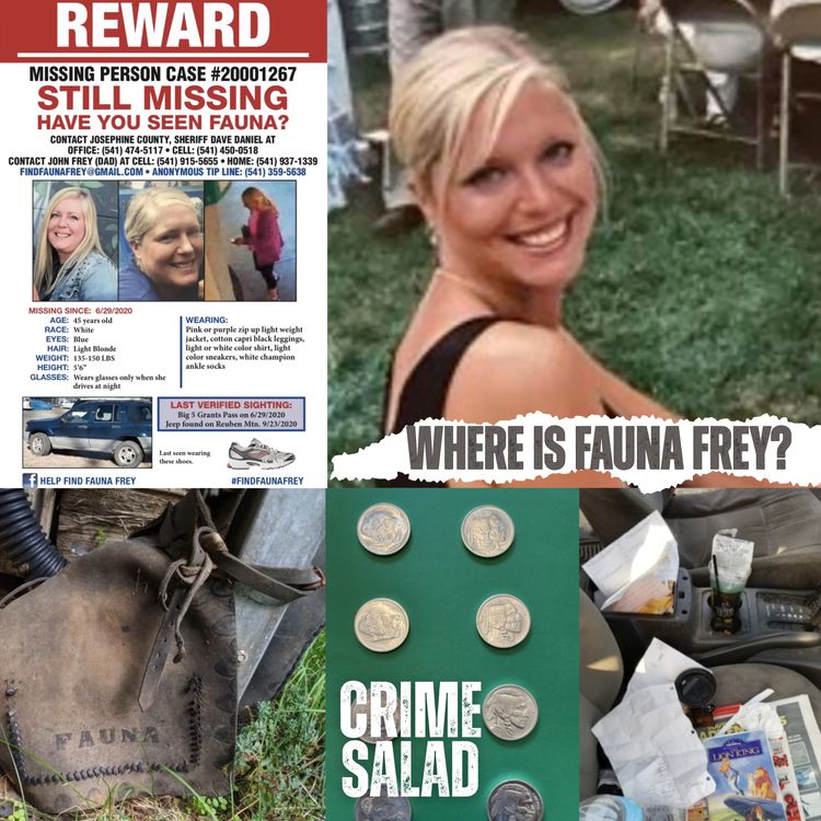 cover art for Where is Fauna Frey? Missing in Southern Oregon | Josephine County