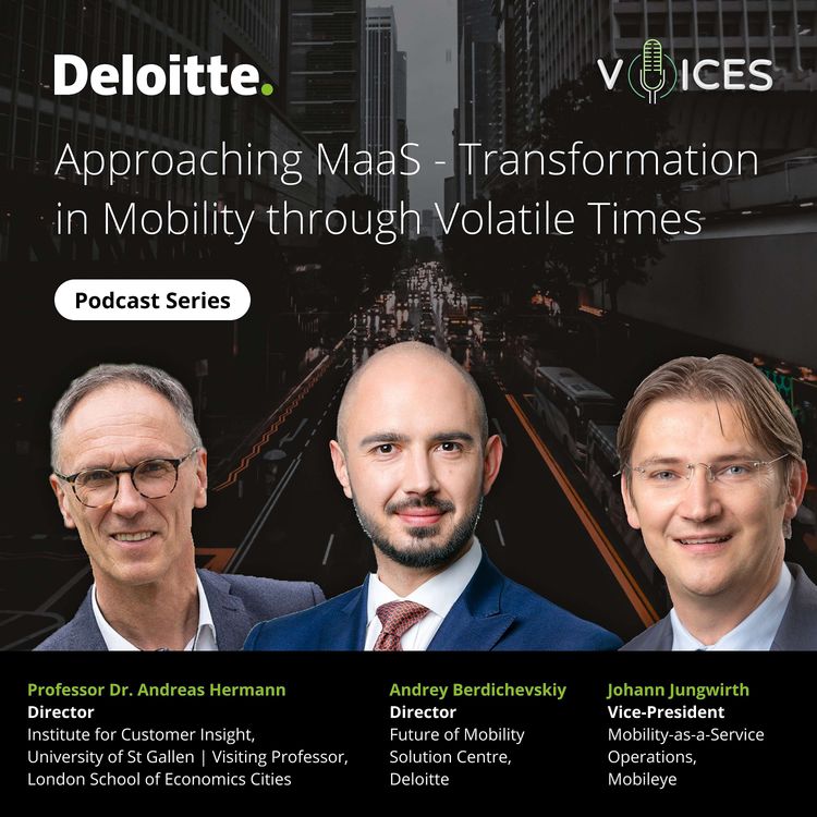cover art for Approaching MaaS – Transformation in Mobility through Volatile Times