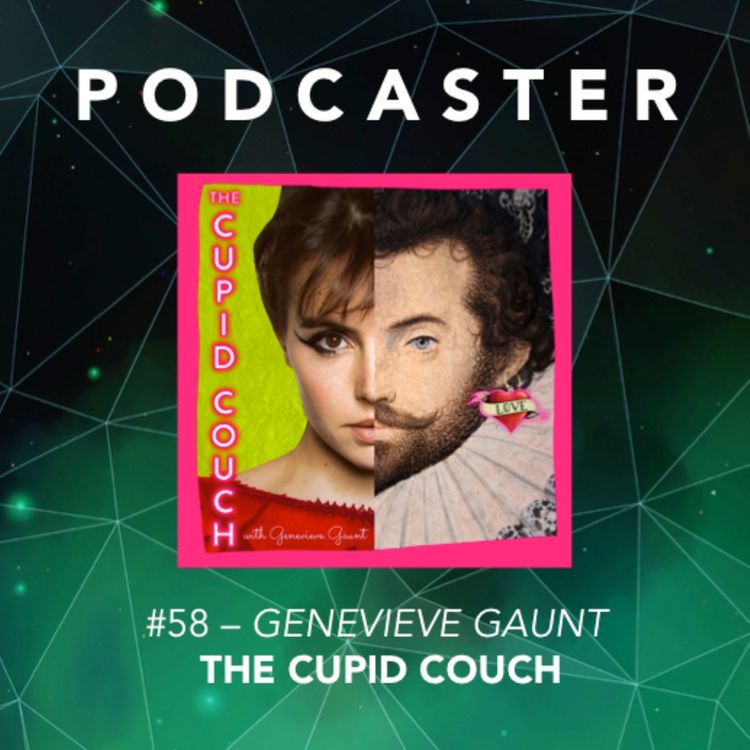 cover art for #58 – Genevieve Gaunt / The Cupid Couch 