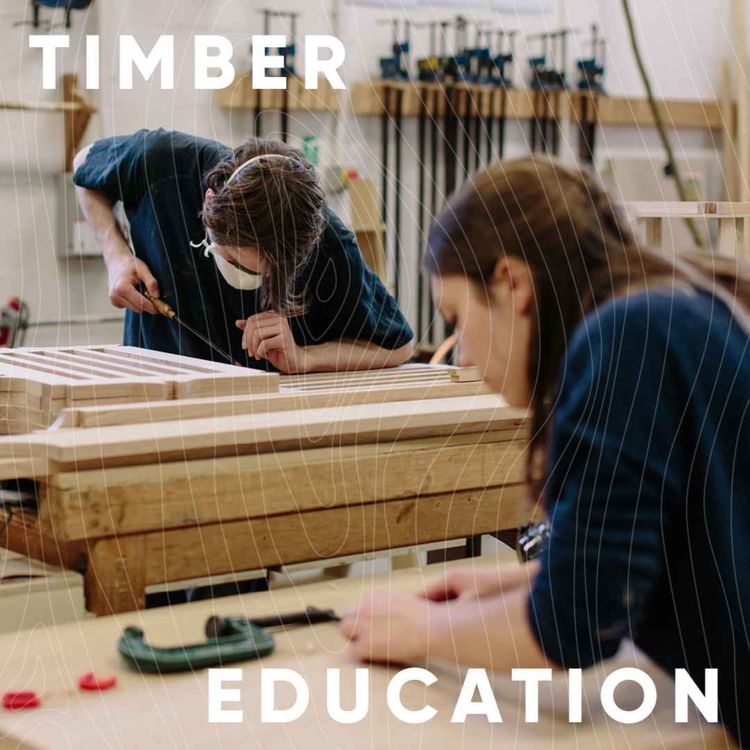 cover art for S3E3: Timber Education with John Makepeace and Helen Welch 