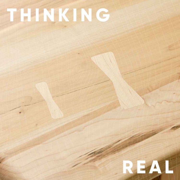 cover art for S5E2: Thinking Real with Andrew Waugh, Andu Masebo and Daniel Schofield