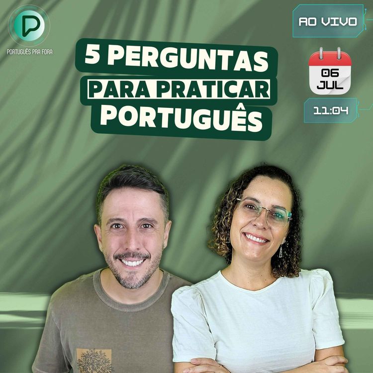 cover art for #315 - 5 perguntas para praticar português
