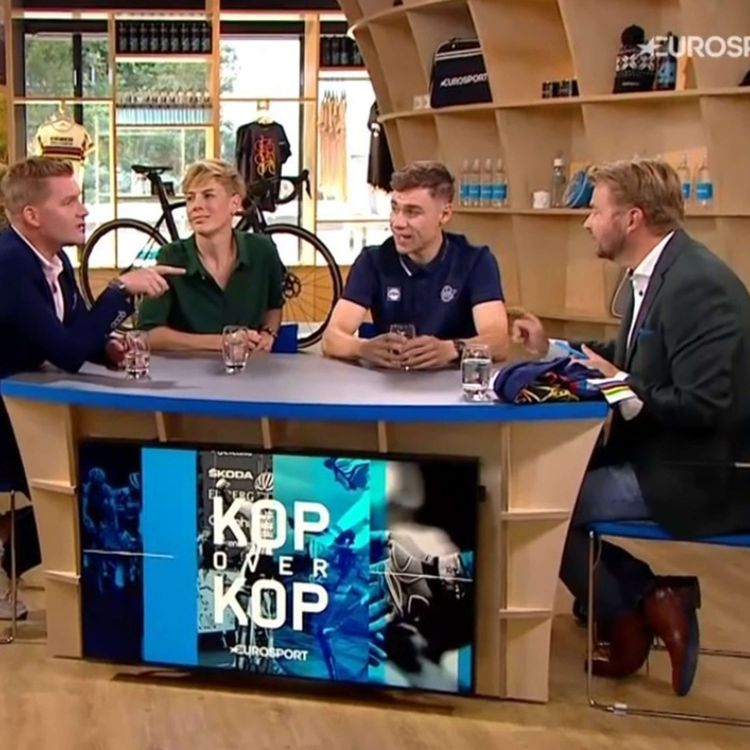 cover art for Kop over Kop - Wielertalkshow #2 met Fabio Jakobsen, Iris Slappendel en Bobbie Traksel