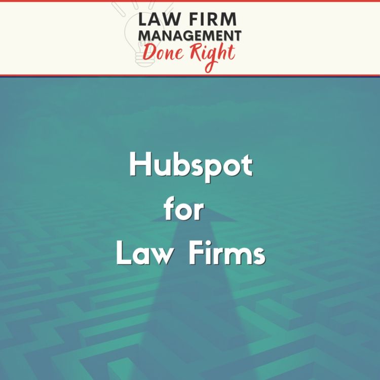 cover art for Hubspot For Law Firms