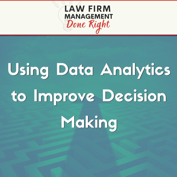 cover art for Using Data Analytics to Improve Decision Making