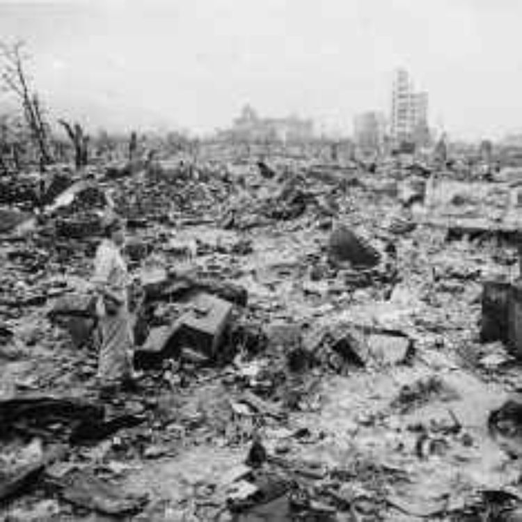 cover art for #89 Atombomberna över Hiroshima och Nagasaki - med Ingemar Ottosson