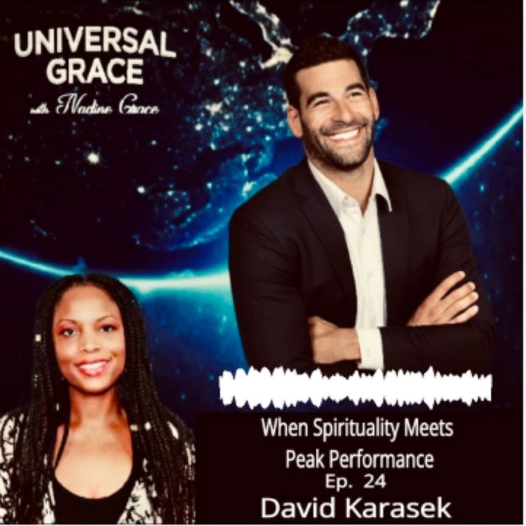 cover art for David Karasek-Merging Spirituality with Peak Performance