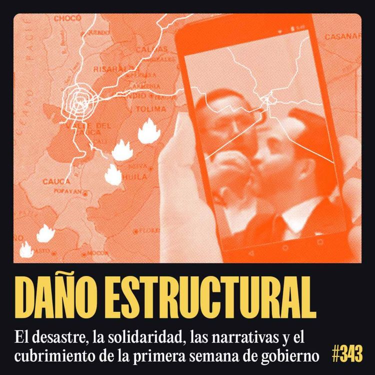 cover art for Terremoto, silencio, medios.